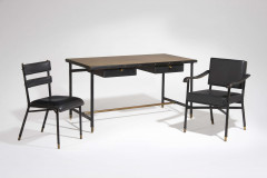 Jacques QUINET (1918-1992) Bureau plat - Circa 1960