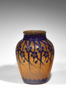 LE VERRE FRANÇAIS  Important vase - Circa 1920