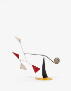 Alexander CALDER (1898 - 1976) SANS TITRE Feuille de métal, laiton, fil de fer et peinture