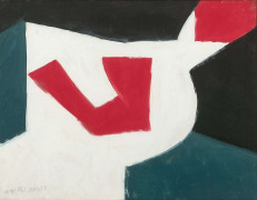 Serge POLIAKOFF (1900 - 1969) COMPOSITION Gouache sur papier