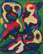 Karel APPEL (1921 - 2006) SANS TITRE - Circa 1969-75 Huile sur toile