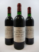 8 bouteilles CHÂTEAU CAP DE MOURLIN 1986 GCC Saint Emilion (base goulot