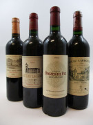 9 bouteilles 1 bt : CHÂTEAU LAGRANGE 2004 2è GC Saint Julien (étiquette fanée, déchirée)