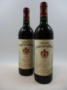 12 bouteilles CHÂTEAU CANON LA GAFFELIERE 1994 1er GCC (B) Saint Emilion (étiquettes tachées)