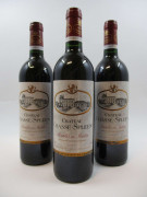 12 bouteilles CHÂTEAU CHASSE SPLEEN 1997 Moulis (étiquettes tachées) Caisse bois d'origine
