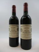 2 bouteilles CHÂTEAU CHEVAL BLANC 1979 1er GCC (A) Saint Emilion (dont 1 base goulot