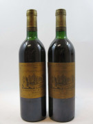 12 bouteilles CHÂTEAU D'ISSAN 1985 3è GC Margaux (haute épaule