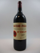1 magnum CHÂTEAU FIGEAC 2009 1er GCC (B) Saint Emilion Caisse bois d'origine
