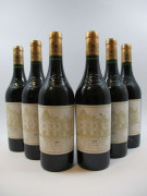6 bouteilles CHÂTEAU HAUT BRION 1989 1er GC Pessac Léognan (étiquettes fanées