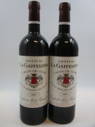 11 bouteilles CHÂTEAU LA GAFFELIERE 2001 1er GCC (B) Saint Emilion (étiquettes fanées)