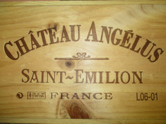 12 bouteilles CHÂTEAU ANGELUS 2006 1er GCC (B) Saint Emilion Caisse bois d'origine
