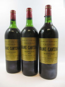 6 magnums CHÂTEAU BRANE CANTENAC 1975 2è GC Margaux (2 base goulot
