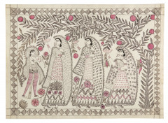 Madhubani Art populaire des Indes