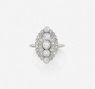 Bague marquise