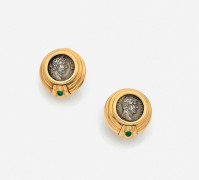 BULGARI  Paire de clips d'oreilles