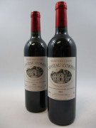 6 bouteilles CHÂTEAU CORBIN 2001 GCC Saint Emilion