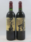 12 bouteilles CHÂTEAU DUHART MILON 1982 4è GC Pauillac (légèrement bas