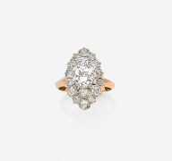 Bague marquise