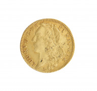 LOUIS XV (1715-1774) Double Louis