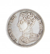 HENRI V, Prétendant 5 francs.