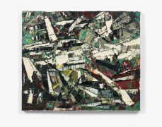 Jean-Paul RIOPELLE (1923 - 2002) SANS TITRE - 1956 Huile sur toile