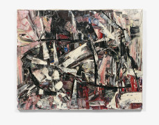 Jean-Paul RIOPELLE (1923 - 2002) SANS TITRE - 1958 Huile sur toile