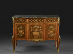 COMMODE D'ÉPOQUE TRANSITION Estampille de Christophe Wolff