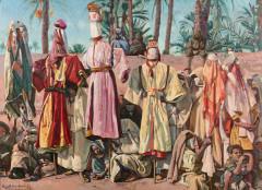 <b>Jacques MAJORELLE</b> 1886 - 1962<br/>Les Allamattes