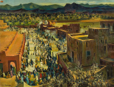 <b>Marcel BUSSON</b> 1913 - 2015<br/>Souk de Tinerhir – 1956