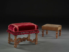 TABOURET D'ÉPOQUE LOUIS XIV