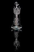 <b>LAMPE À HUILE, "KANDIL"</b> <br/>Maroc, Meknès, 19e siècle