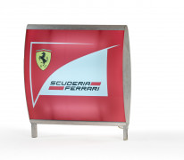 SCUDERIA FERRARI  Enseigne lumineuse