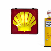 SHELL  Grande enseigne lumineuse