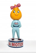 MISS DRIP-ESSO  Figure publicitaire, fabrication moderne