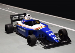 RENAULT WILLIAMS FORMULE 1 JUNIOR " AYRTON SENNA " - VOITURE POUR ENFANT  Fabrication artisanale