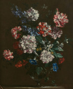 Jean-Baptiste MONNOYER Lille, 1636 - Londres, 1699 Vase de fleurs Huile sur toile