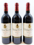 11 bouteilles CHÂTEAU GISCOURS 2001 3è GC Margaux (6 étiquettes tachées)