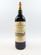 1 bouteille CHÂTEAU LA MISSION HAUT BRION 1993 CC Pessac Léognan (étiquette fanée)