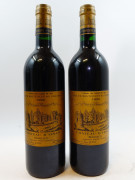 6 bouteilles CHÂTEAU D'ISSAN 1995 3è GC Margaux (étiquettes léger tachées)