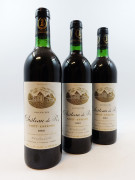 12 bouteilles CHÂTEAU DE PEZ 1982 Saint Estèphe (base goulot