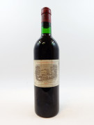 1 bouteille CHÂTEAU LAFITE ROTHSCHILD 1973 1er GC Pauillac (étiquette sale