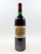 1 bouteille CHÂTEAU LAFITE ROTHSCHILD 1974 1er GC Pauillac (étiquette tachée