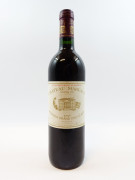 1 bouteille CHÂTEAU MARGAUX 1988 1er GC Margaux (étiquette léger tachée)