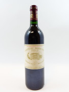 1 bouteille CHÂTEAU MARGAUX 1993 1er GC Margaux (étiquette léger abimée)