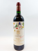 1 bouteille CHÂTEAU MOUTON ROTHSCHILD 1997 1er GC Pauillac (étiquette légèrement abimée