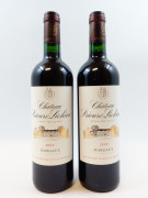 6 bouteilles CHÂTEAU PRIEURE LICHINE 2009 4è GC Margaux (étiquettes très légèrement tachées)