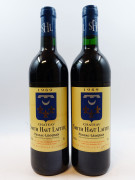 12 bouteilles CHÂTEAU SMITH HAUT LAFITTE 1989 CC Pessac Léognan (4 étiquettes léger abimées ) Caisse bois d'origine