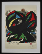 Joan MIRO (1893 - 1983) Fondation Joan Miro, Barcelone - 1975 Lithographie en couleurs