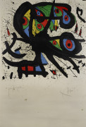 Joan MIRO (1893 - 1983) Agora - 1971 Lithographie en couleurs