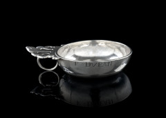 TASSE À VIN EN ARGENT UNI  Fontenay-Le-Comte 1784-1786